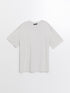 LC Waikiki Crew Neck Short Sleeve Combed Cotton Men's T-shirt